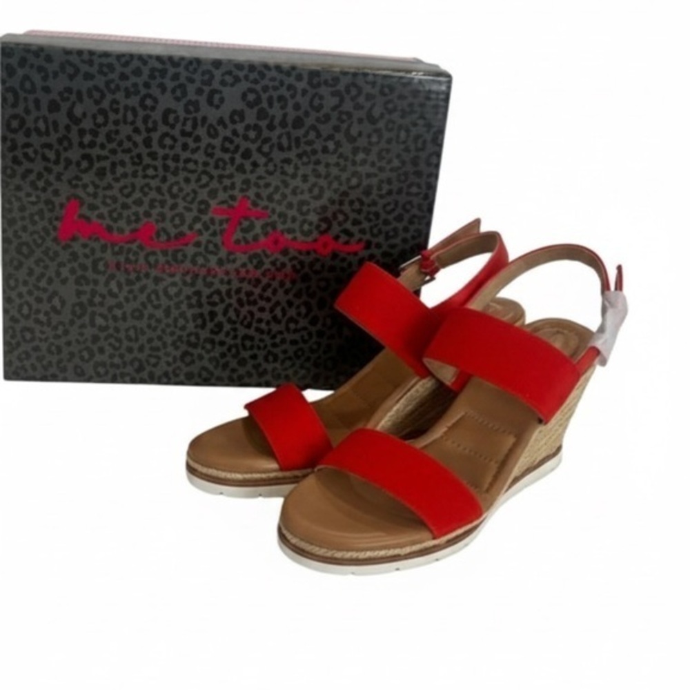 Me Too wedge sandals women’s-9.5-new